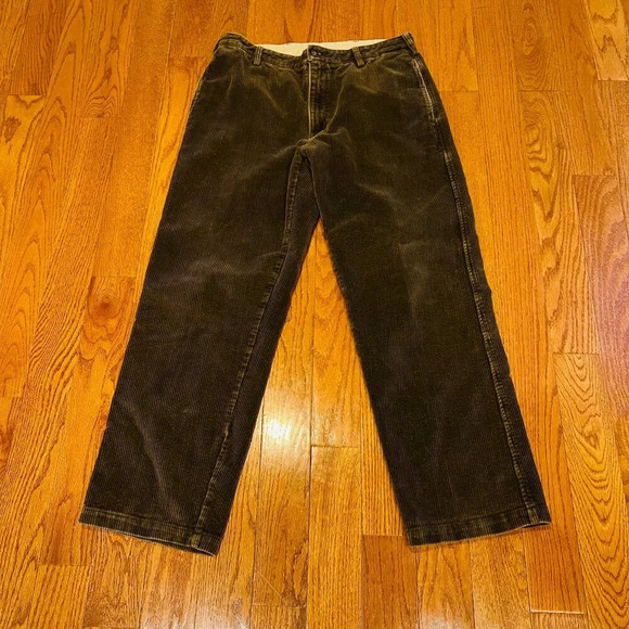 Vintage Woolrich Brown Corduroy Pants Men's Size 34 EUC - Picture 1 of 16